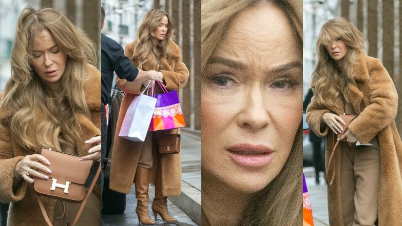 Cięta jak osa Joanna Przetakiewicz wymachuje torebką za 30 tysięcy złotych