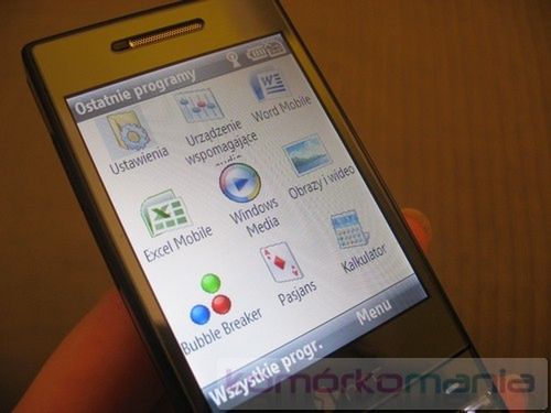 Cellna recenzja: HTC S740 5