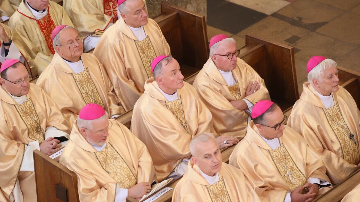 398. Zebranie Plenarne KEP
Fot. Adam Burakowski/East News, Warszawa, 11.06.2024. 398. Zebranie Plenarne Konferencji Episkopatu Polski. Msza swieta z udzialem Nuncjusza Apostolskiego w kosciele sw. Stanislawa Kostki.
Adam Burakowski