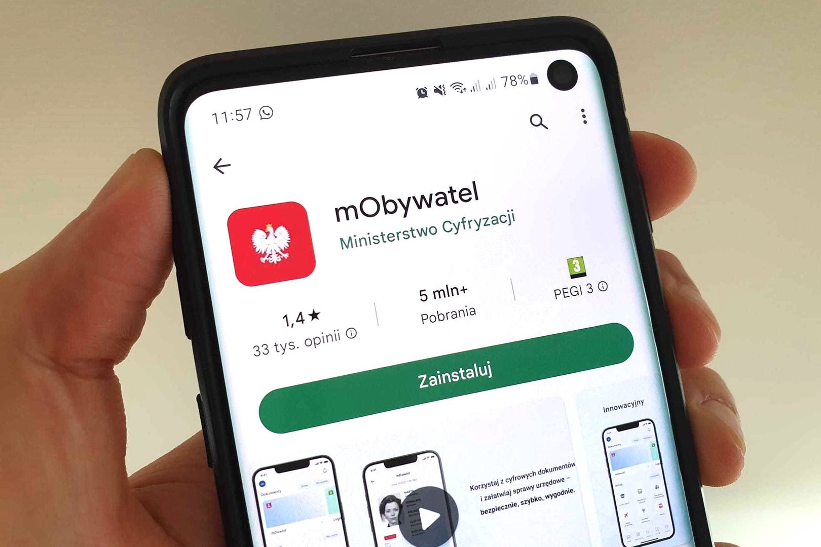 Zmiana w aplikacji mObywatel. mDowód ważny także w bankach