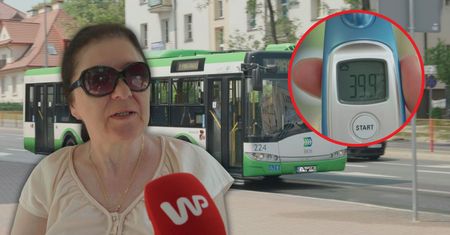 "Pot zalewa oczy". Brak klimatyzacji w autobusach