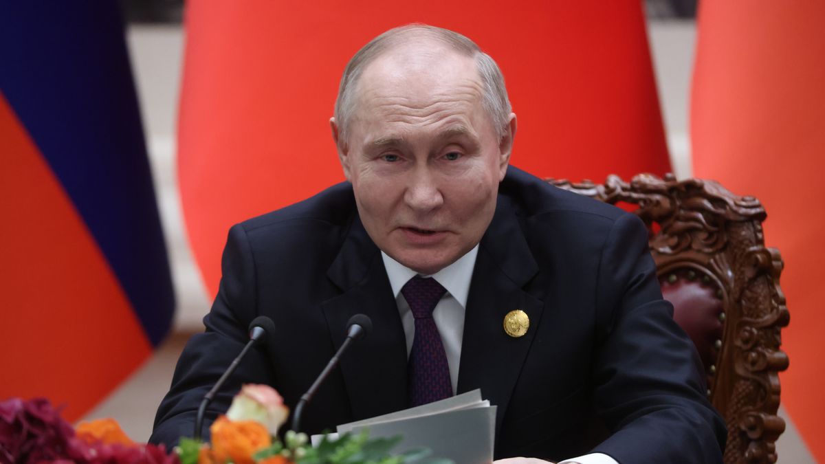 Russian President Putin's State Visit To China - Day One
BEIJING, CHINA - MAY 16: (RUSSIA OUT) Russian President Vladimir Putin speaks during a bilateral meeting with Chinese President Xi Jinping on May 16, 2024 in Beijing, China. Russian President Vladimir Putin is in China for a two-day state visit. (Photo by Contributor/Getty Images)
Contributor