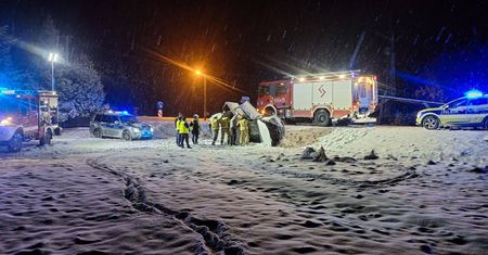 Kolizja w Jurgowie