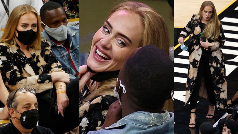 Adele na meczu NBA