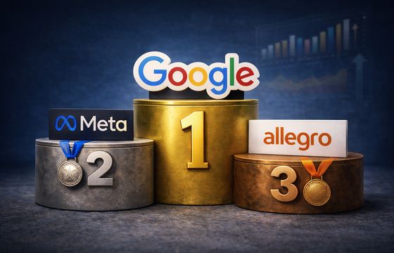 Temu bliżej Allegro, TikTok przyciąga na dobę. Te serwisy rządzą polskim internetem