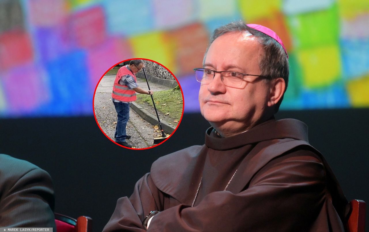 Biskup Damian Muskus szukał pracy, aby wspomóc zbiórkę