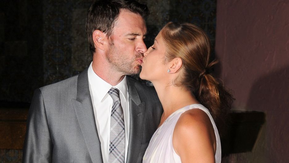Marika Domińczyk i Scott Foley