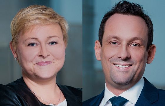 Magdalena Reid i Aymeric Poilpot w Alphabet Polska Fleet Management