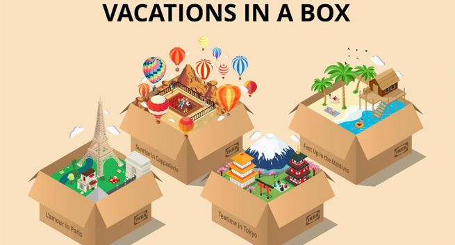 IKEA prezentuje "Wakacje w pudełku"