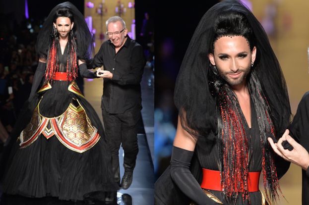 Conchita na pokazie Gaultiera! (FOTO)