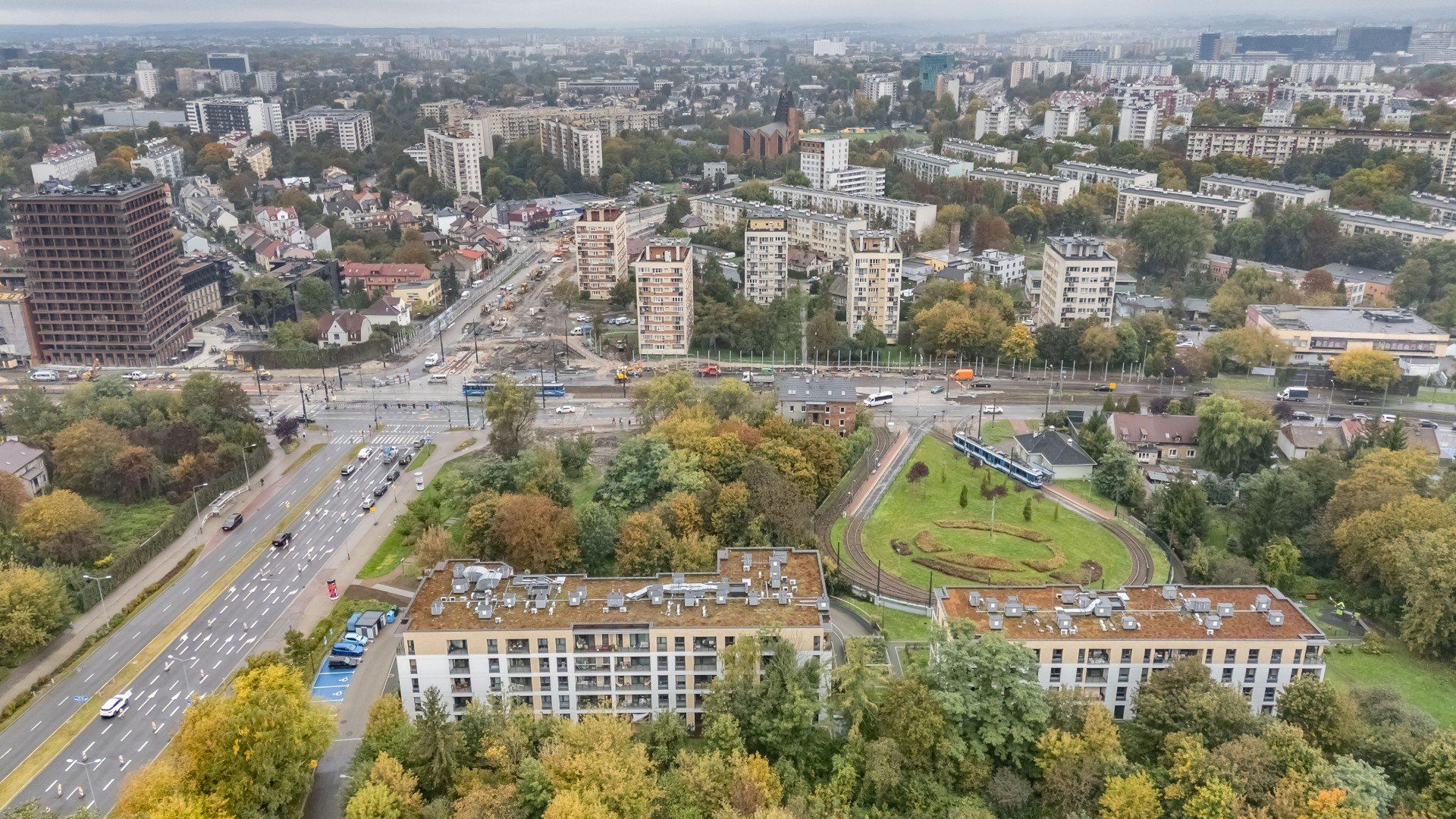 09.10.2025 KRAKOW ULICA LEMA PETLA TRAMWAJOWA WIECZYSTA FOT. ANNA KACZMARZ / DZIENNIK POLSKI / POLSKA PRESS