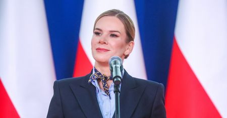Nawrocka o Marszu Niepodległości. "Naturalne, że mąż poszedł"