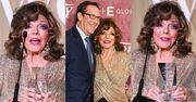 93-letnia Joan Collins bryluje na salonach z MŁODSZYM O 32-LATA mężem. Czas się jej nie ima? (ZDJĘCIA)