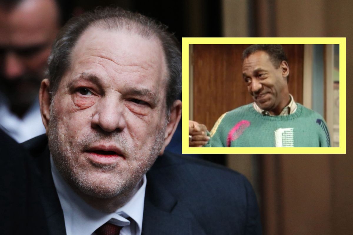 Tylko jednej osobie żal Harveya Weinsteina. To skazany za molestowanie kobiet i nieletnich Bill Cosby