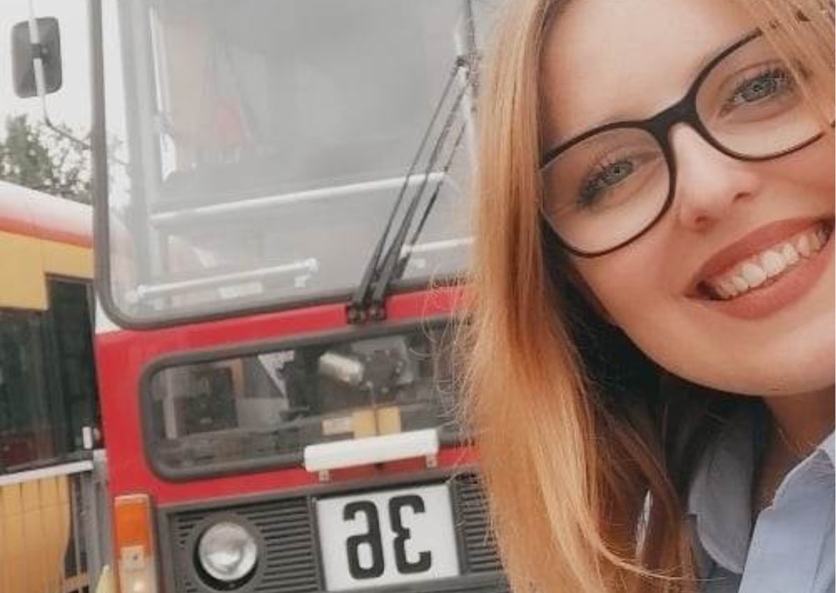 Daria Skawińska jest motorniczą w Tramwajach Warszawskich