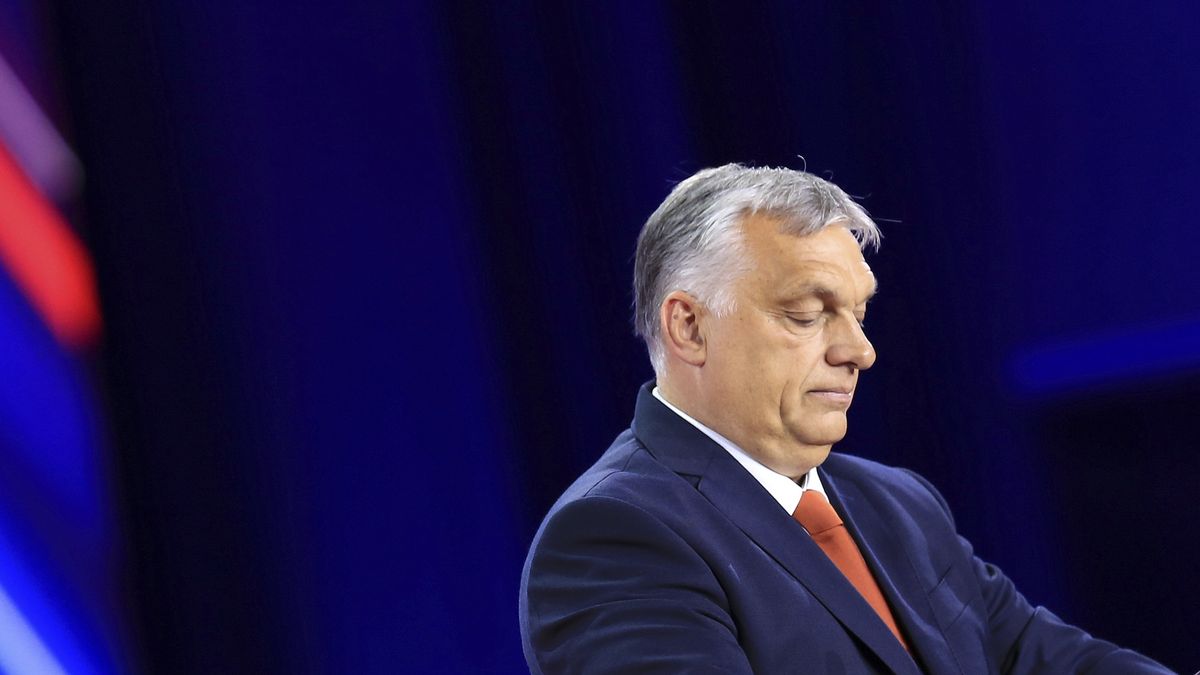 Viktor Orban, Hungary's prime minister, during the Conservative Political Action Conference (CPAC) in Dallas, Texas, US, on Thursday, Aug. 4, 2022. The Conservative Political Action Conference launched in 1974 brings together conservative organizations, elected leaders, and activists. Photographer: Dylan Hollingsworth/Bloomberg via Getty Images