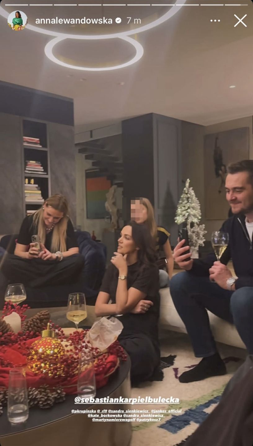 Kolędowanie u Lewandowskich