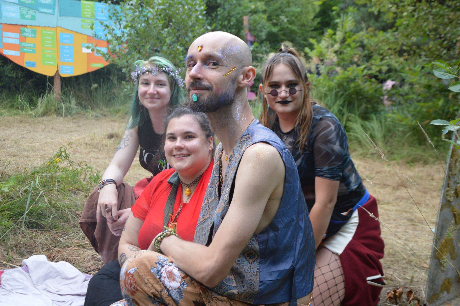 Festiwal artystyczny Racłacamp w Skarżysku - Kamiennej był świętem rożnorodności. Wśród uczestników nie brakowało barwnych postaci.