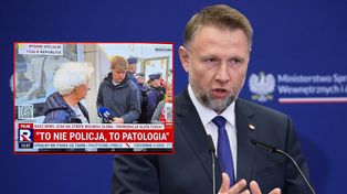Kierwiński uderza w TV Republikę. "Wulgarnie obraża policjantów"