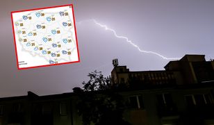 Idą burze z gradem. W tej części kraju padać będzie najmocniej