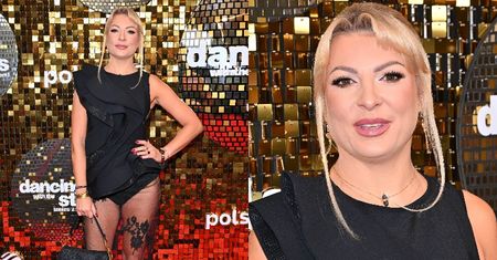 Magdalena Narożna eksponuje nogi na ściance "Tańca z Gwiazdami". Ładnie się wystroiła?