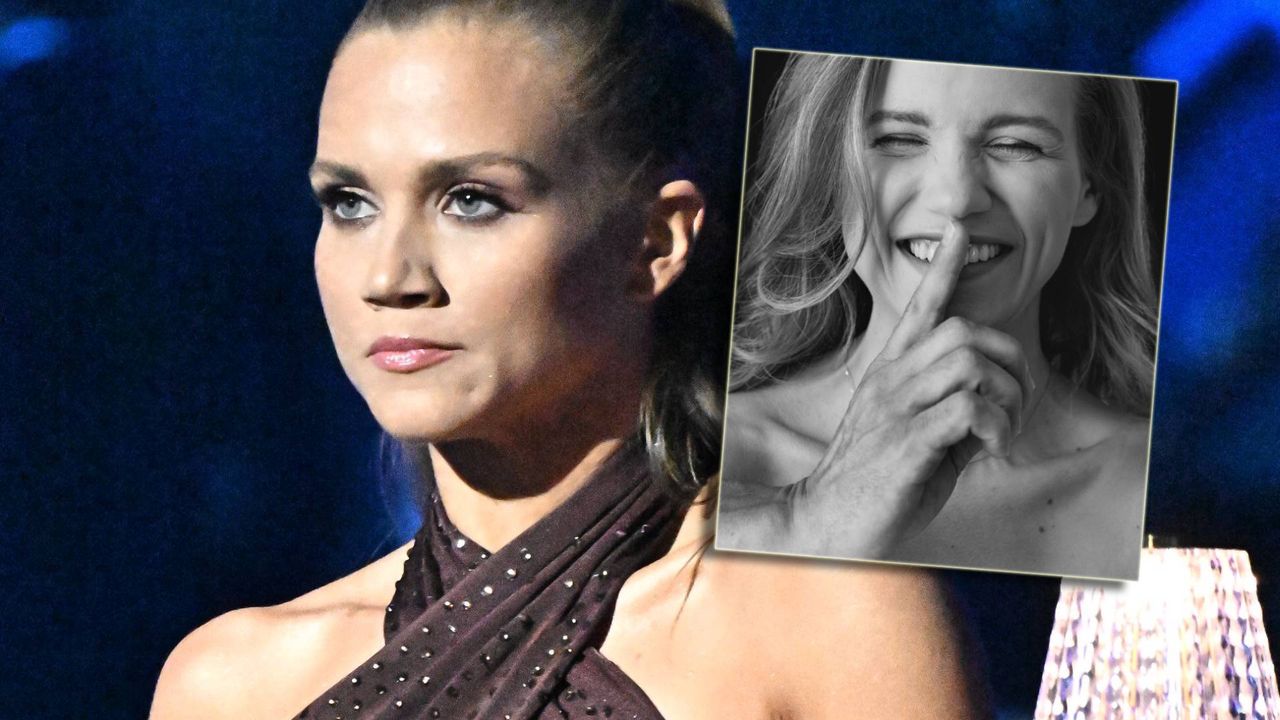 Agnieszka Kaczorowska wrzuciła do sieci zdjęcia z MĘSKĄ dłonią. Fani spekulują