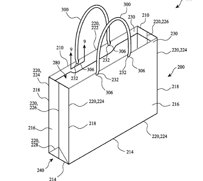 Apple chce opatentować papierową torbę