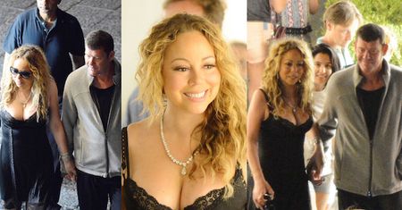 Mariah Carey w koszuli nocnej na randce (ZDJĘCIA)