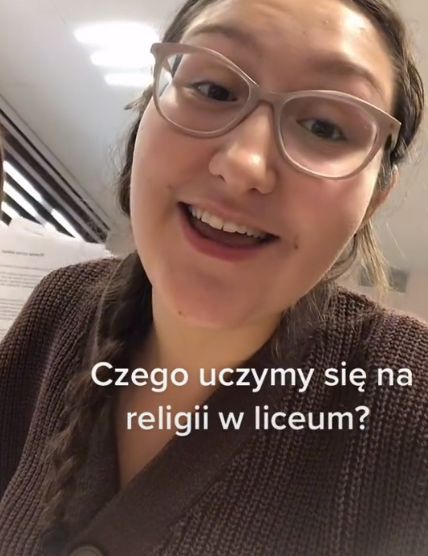 Jagoda opublikowała nagranie z lekcji religii