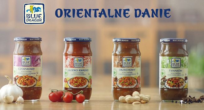 „Orientalne danie. Tak po prostu” w reklamie sosów Blue Dragon (wideo)