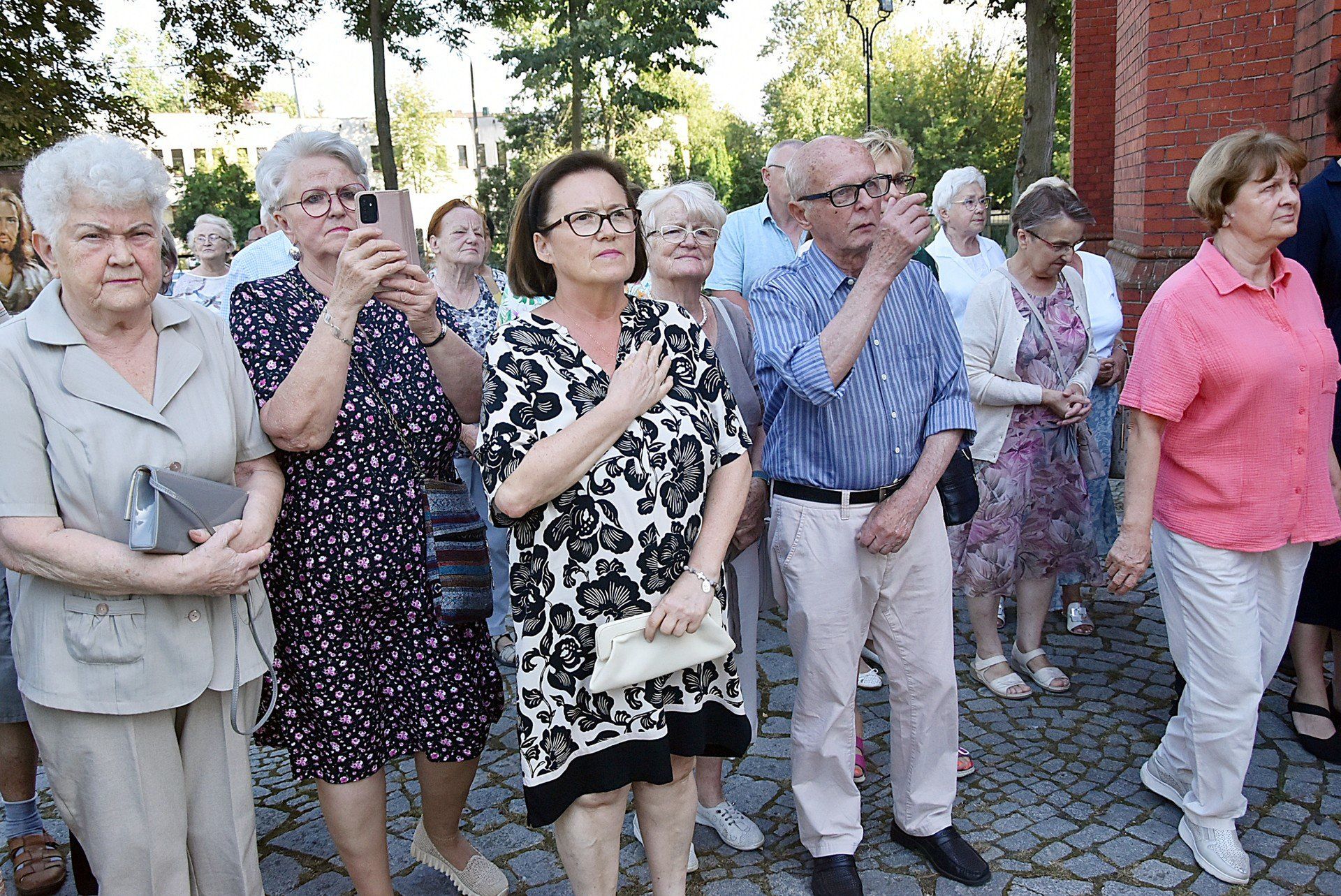 Przywitanie Piety Skrzatuskiej w parafii pw. św. Stanisława Kostki w Pile