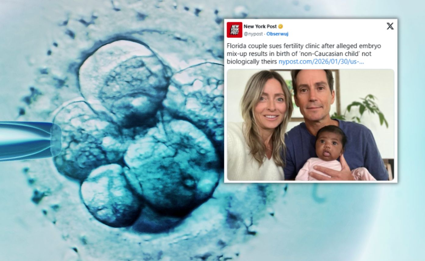 wiadomości,aktualności,WP Wiadomości Para z Florydy pozywa klinikę in vitro. Urodziła czyjeś dziecko