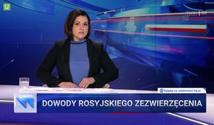 Prezenterka "Wiadomości" dwa razy ostrzegała przed drastycznymi zdjęciami. Były skargi
