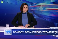 Prezenterka "Wiadomości" dwa razy ostrzegała przed drastycznymi zdjęciami. Były skargi