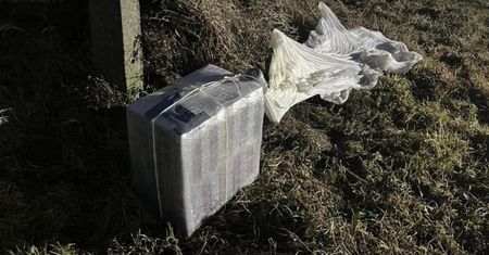 Balon spadł na Podlasiu. Znaleziono tysiące paczek