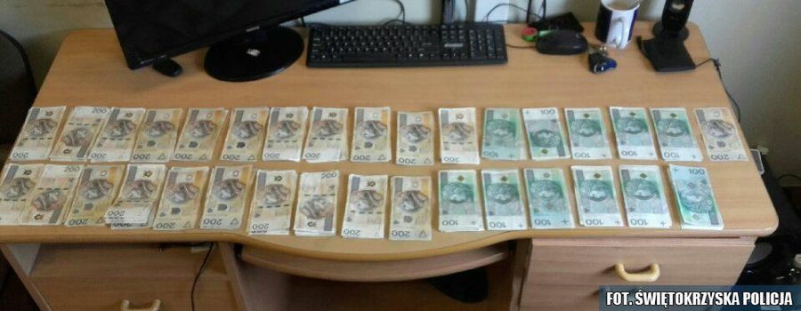 Ukradł 32 tys. złotych