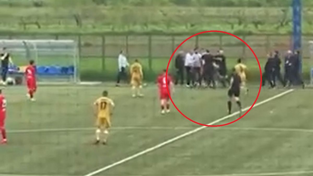 Bójka w meczu juniorów w Chorwacji