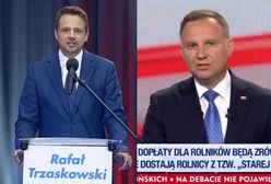 Debaty prezydenckie. Andrzej Duda i Rafał Trzaskowski czytali z promptera?