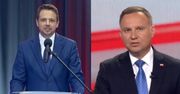 Debaty prezydenckie. Andrzej Duda i Rafał Trzaskowski czytali z promptera?