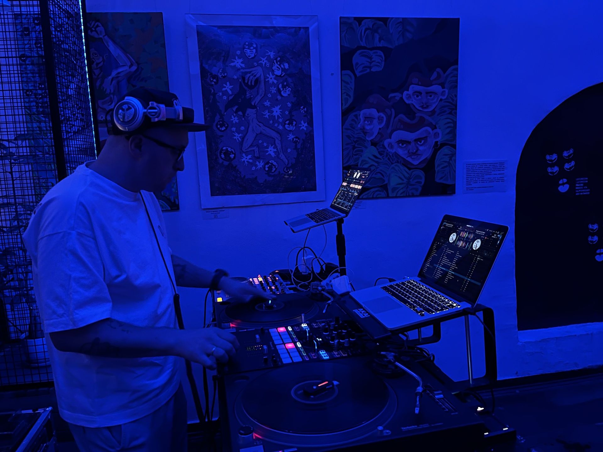 DJ Ike i DJ Gramochłonny w NRD
