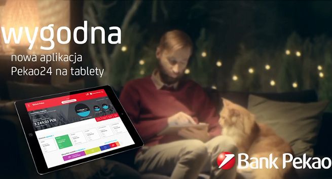 „Wielka księga gestów” - Bank Pekao reklamuje aplikację Pekao24 (wideo)