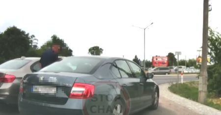 Szeryf chciał dać nauczkę na drodze. Szybko spotkała go karma