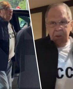 Ławrow wylądował na Alasce. Uwagę przykuła jego bluza