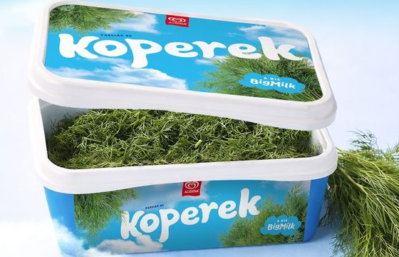 Big Milk z pudełkiem na koperek. Marka kontynuuje primaaprilisowy żart