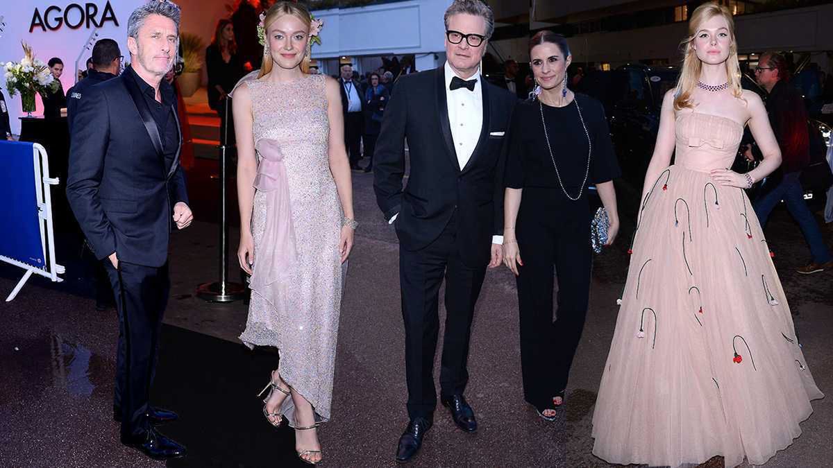 Cannes 2019. Gwiazdy w drodze na ceremonię wręczenia nagród Chopard Trophee: Paweł Pawlikowski, Dakota Fanning, Elle Fanning