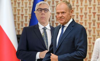 "Jeśli złamał prawo, jest out". Tusk o Giertychu