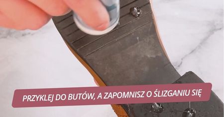 Przyklej do podeszwy, a zapomnisz o ślizganiu się. Genialny patent na zimę