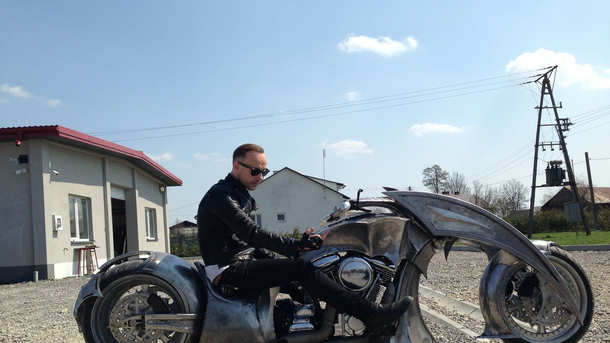 Motocykl Nergala wygląda jak nic innego na drodze