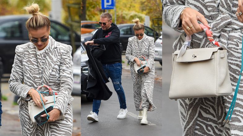 Izabela Janachowska maszeruje na spotkanie z Krzysztofem Gojdziem