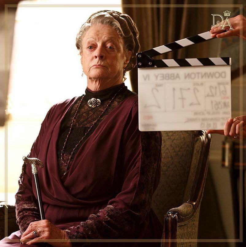 Na planie serialu "Downton Abbey"